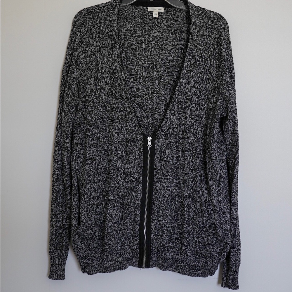 silence + noise Sweater with zipper
